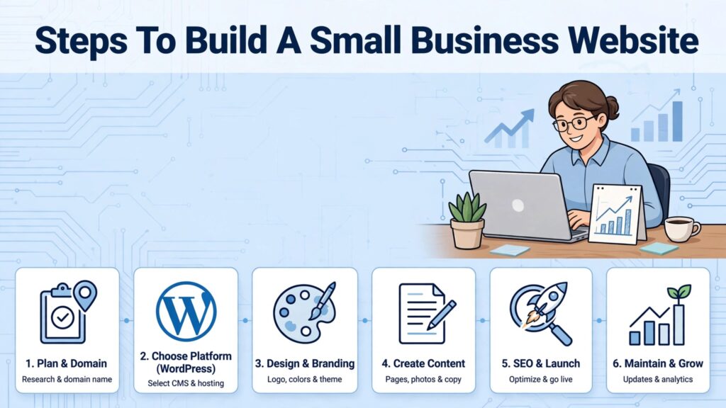10 Steps To Build A Small Business Website